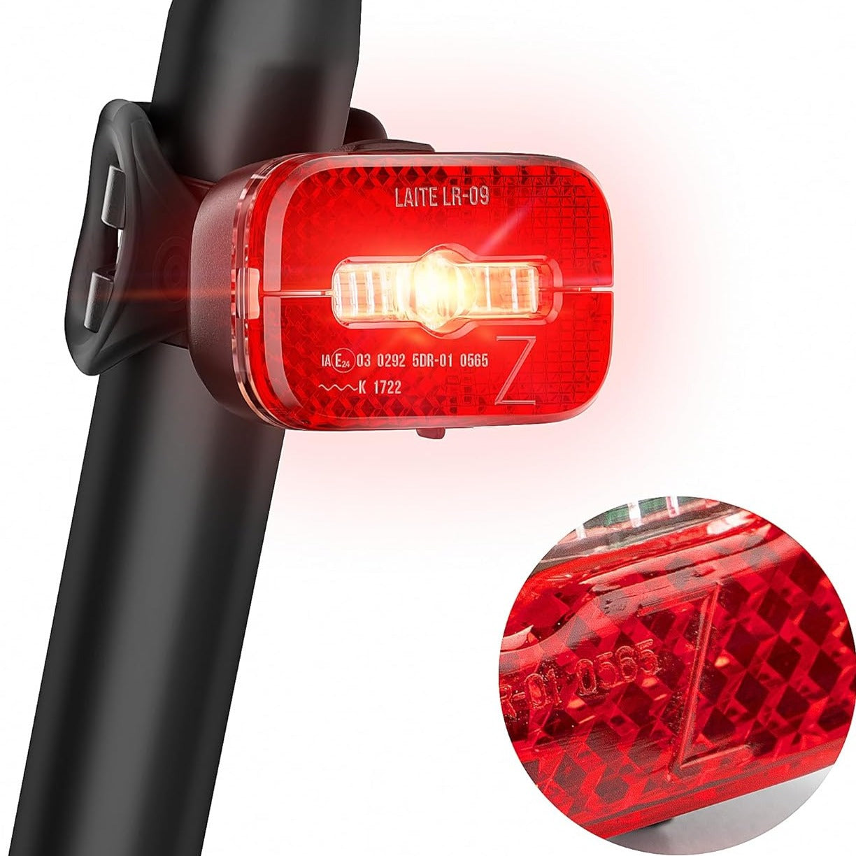 LED Fahrrad Rücklicht Bremslicht, Fahrradlicht USB Aufladbar mit Refle – MUSCCCM