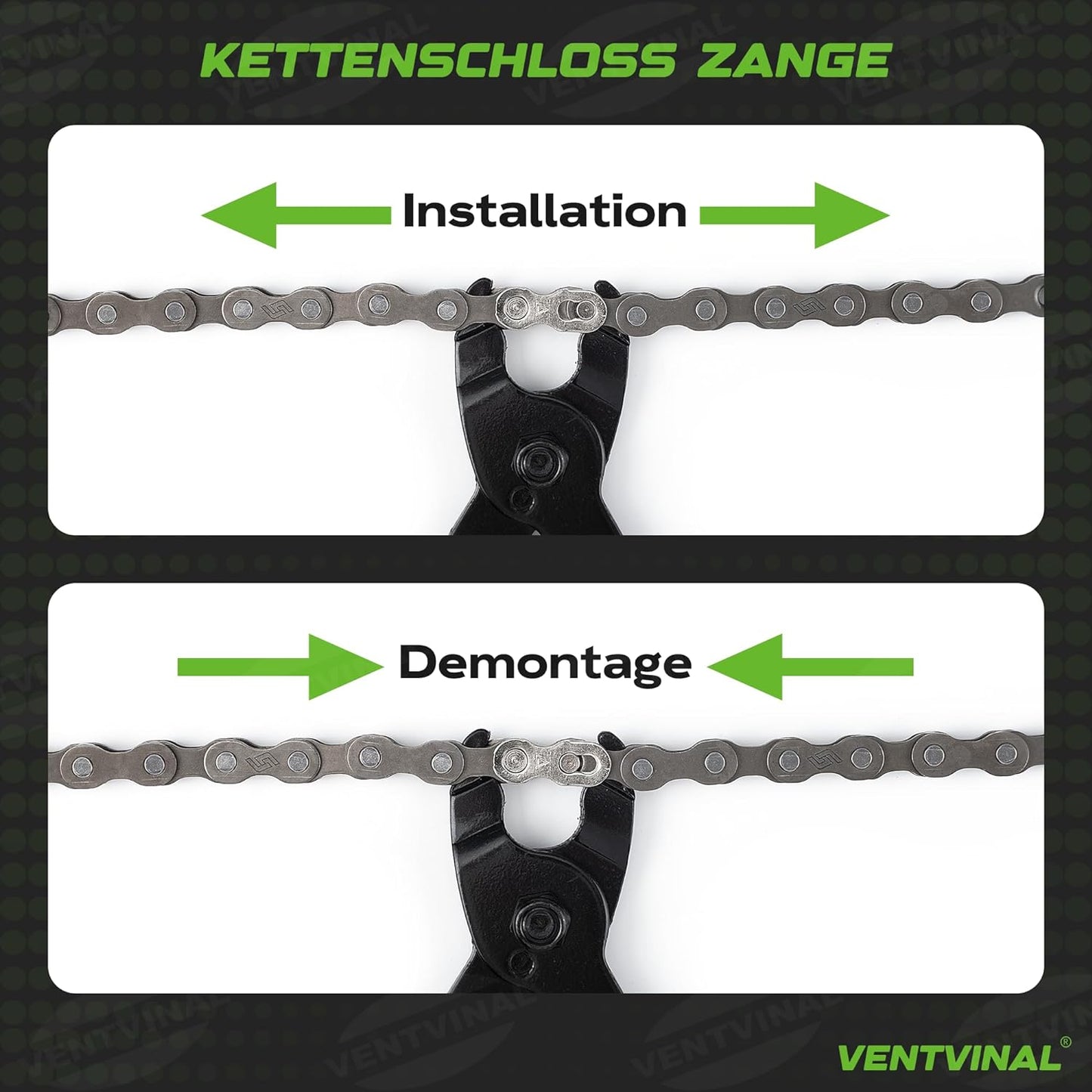 Ventvinal Fahrrad Werkzeug,Fahrradkette Reparatur Set 2.0 mit Kettennieter Fahrrad und kettenschloss zange,kettenlehre Fahrrad,4 Paar Fahrradketten Nieten für 6-12 Fach Fahrradkette Werkzeug